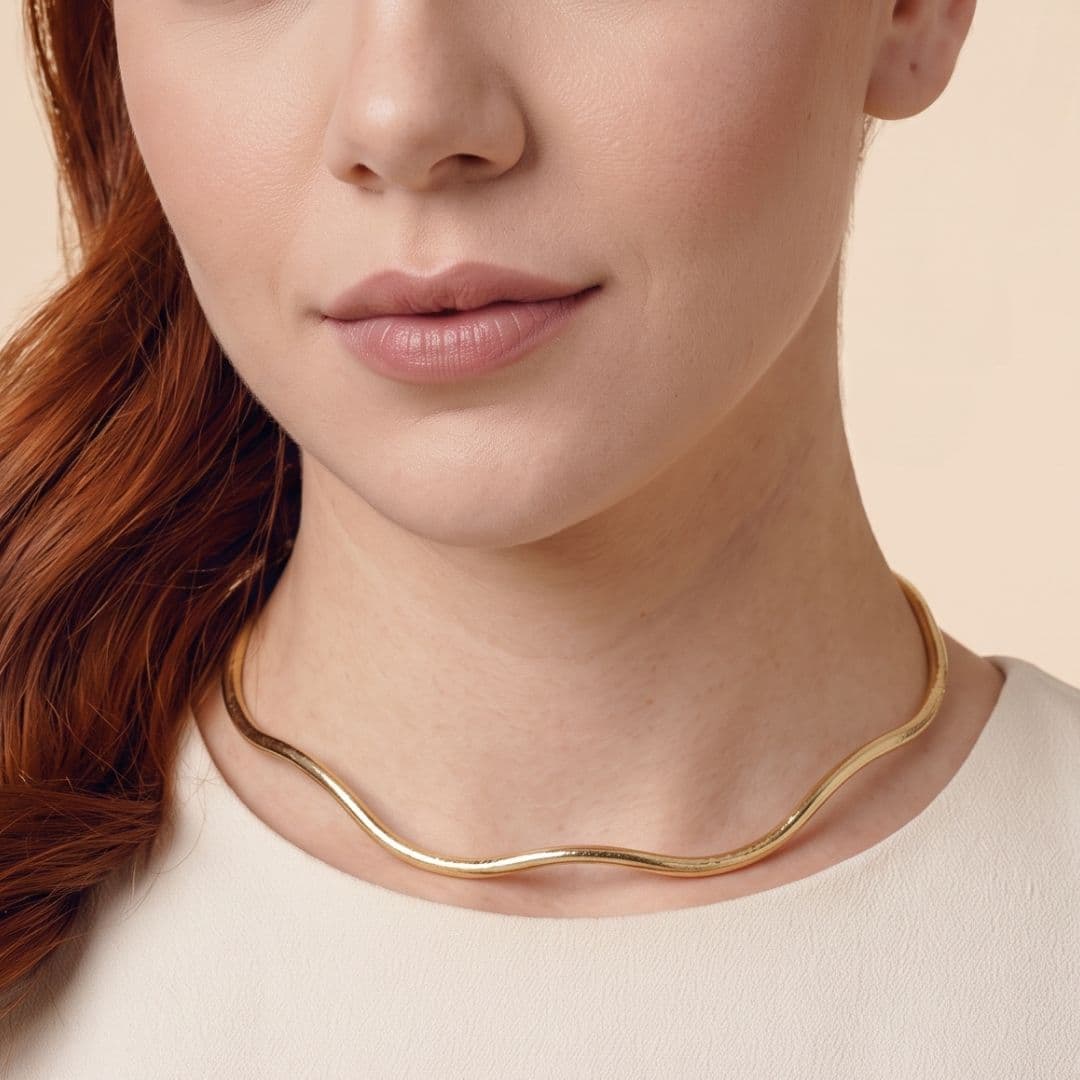 Choker Aro Ondulado